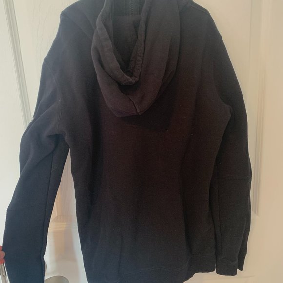 Black Canada Zip Up Sweater - Picture 3 of 3